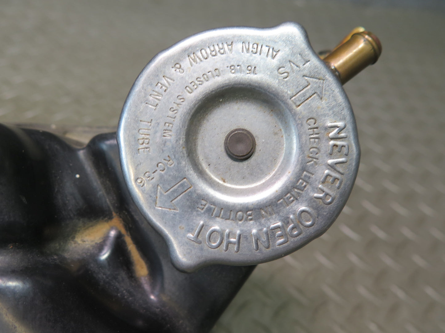 90-96 Chevrolet Corvette C4 Radiator Expansion Overflow Reservoir Surge Tank OEM