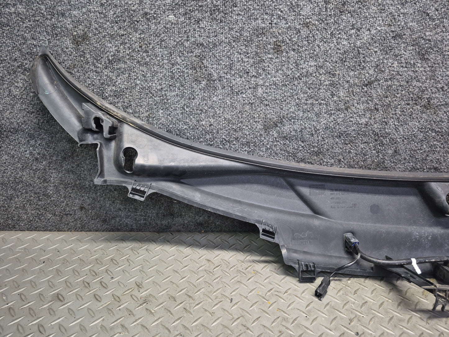 2005-2012 Porsche Boxster 987 Front Windshield Upper Cowl Trim Cover Panel