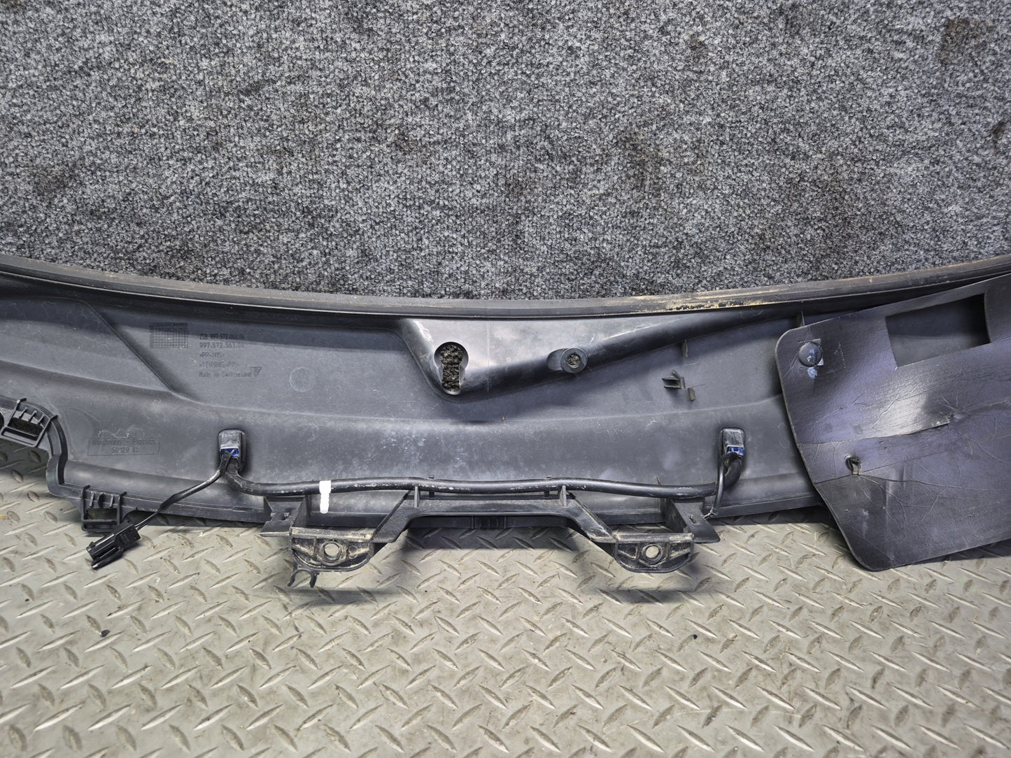 2005-2012 Porsche Boxster 987 Front Windshield Upper Cowl Trim Cover Panel