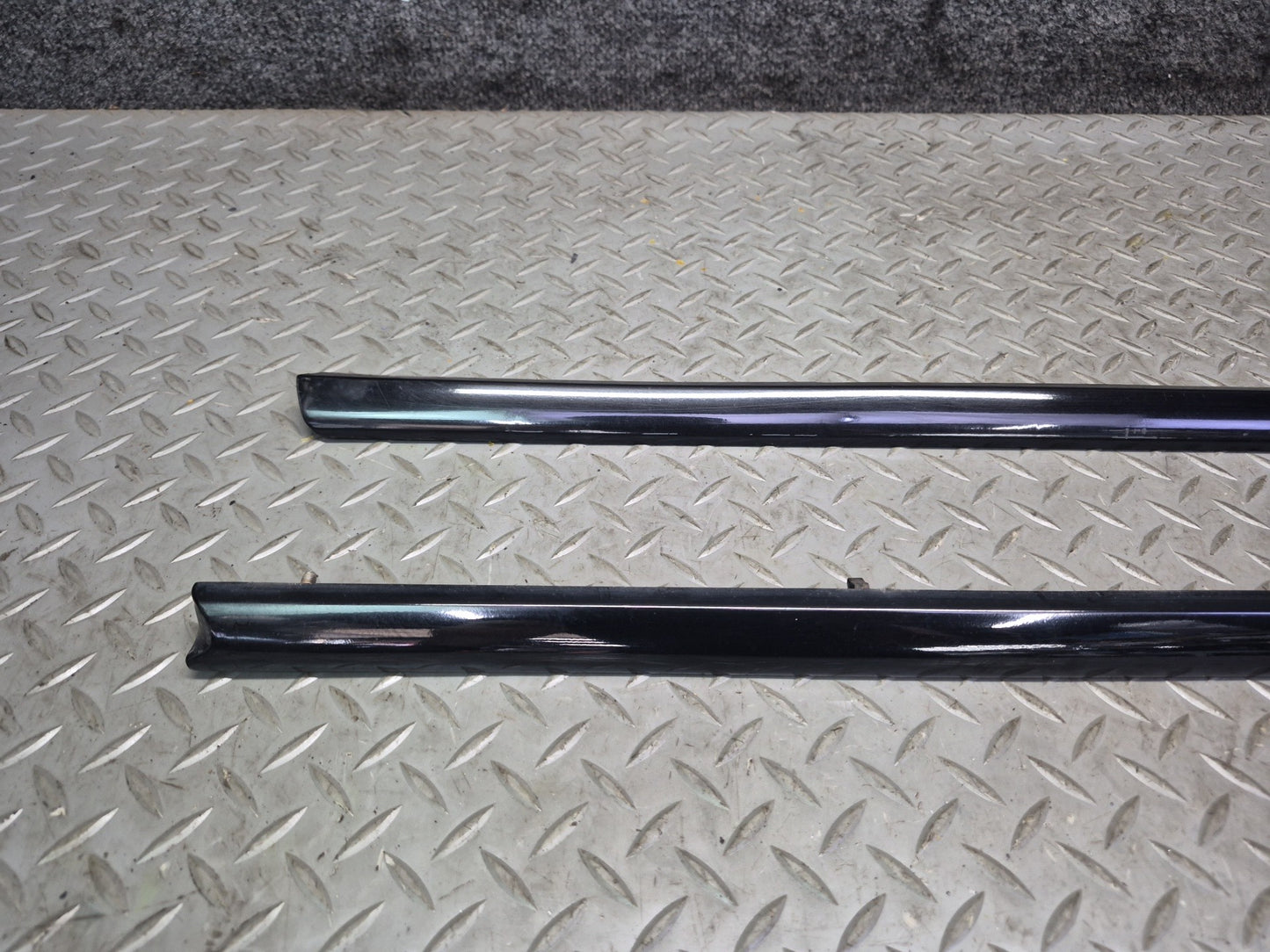 91-96 Chevrolet Corvette C4 Set of 2 Left & Right Door Trim Molding Cover OEM