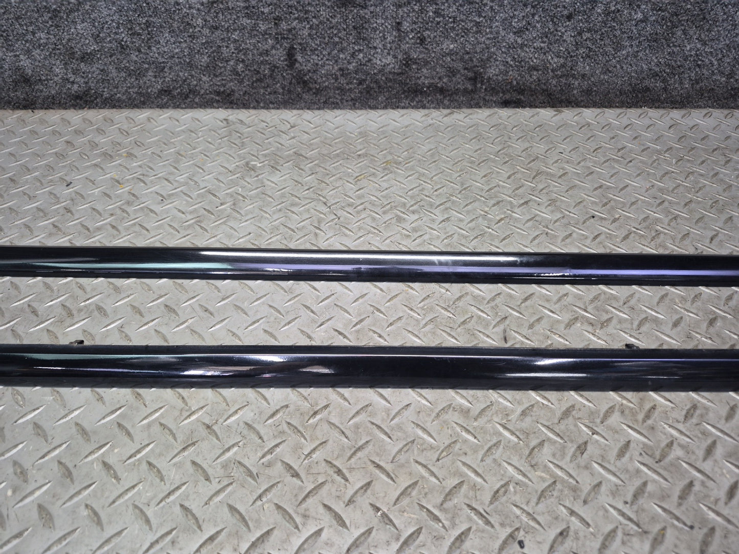 91-96 Chevrolet Corvette C4 Set of 2 Left & Right Door Trim Molding Cover OEM