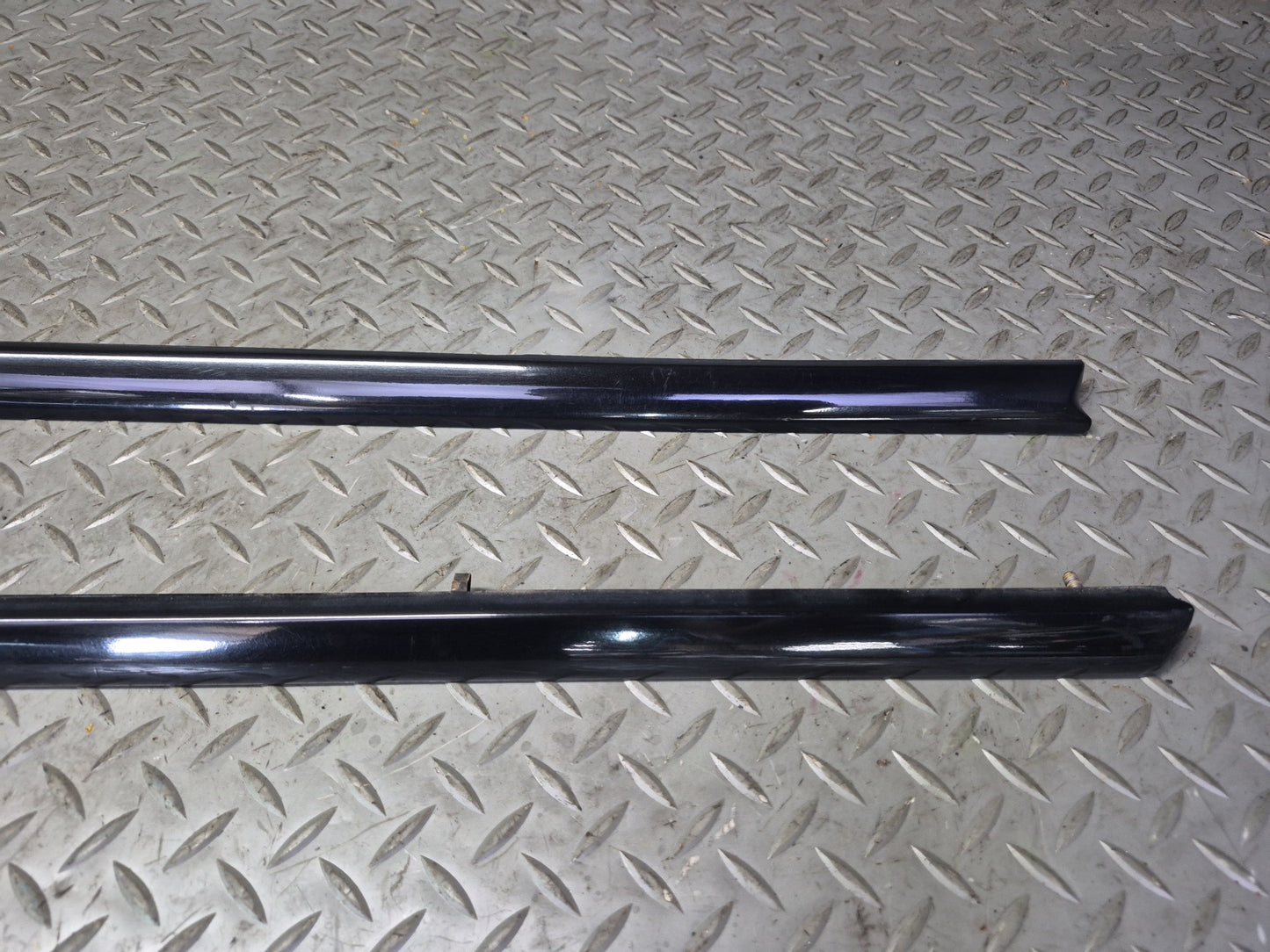 91-96 Chevrolet Corvette C4 Set of 2 Left & Right Door Trim Molding Cover OEM