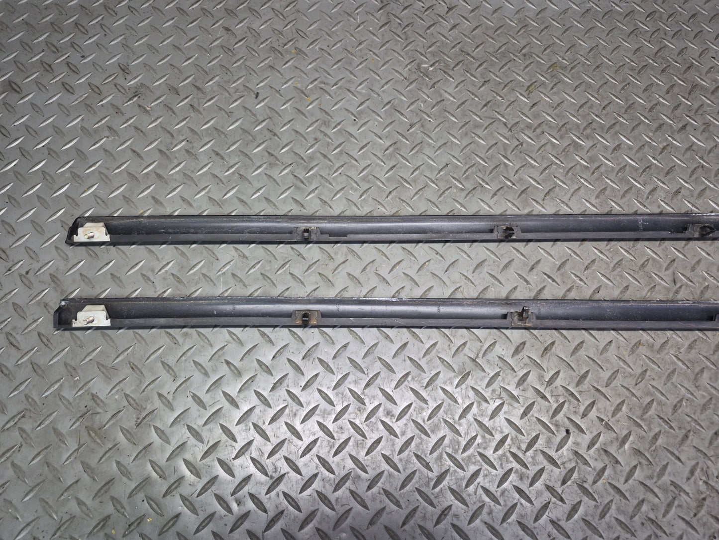 91-96 Chevrolet Corvette C4 Set of 2 Left & Right Door Trim Molding Cover OEM