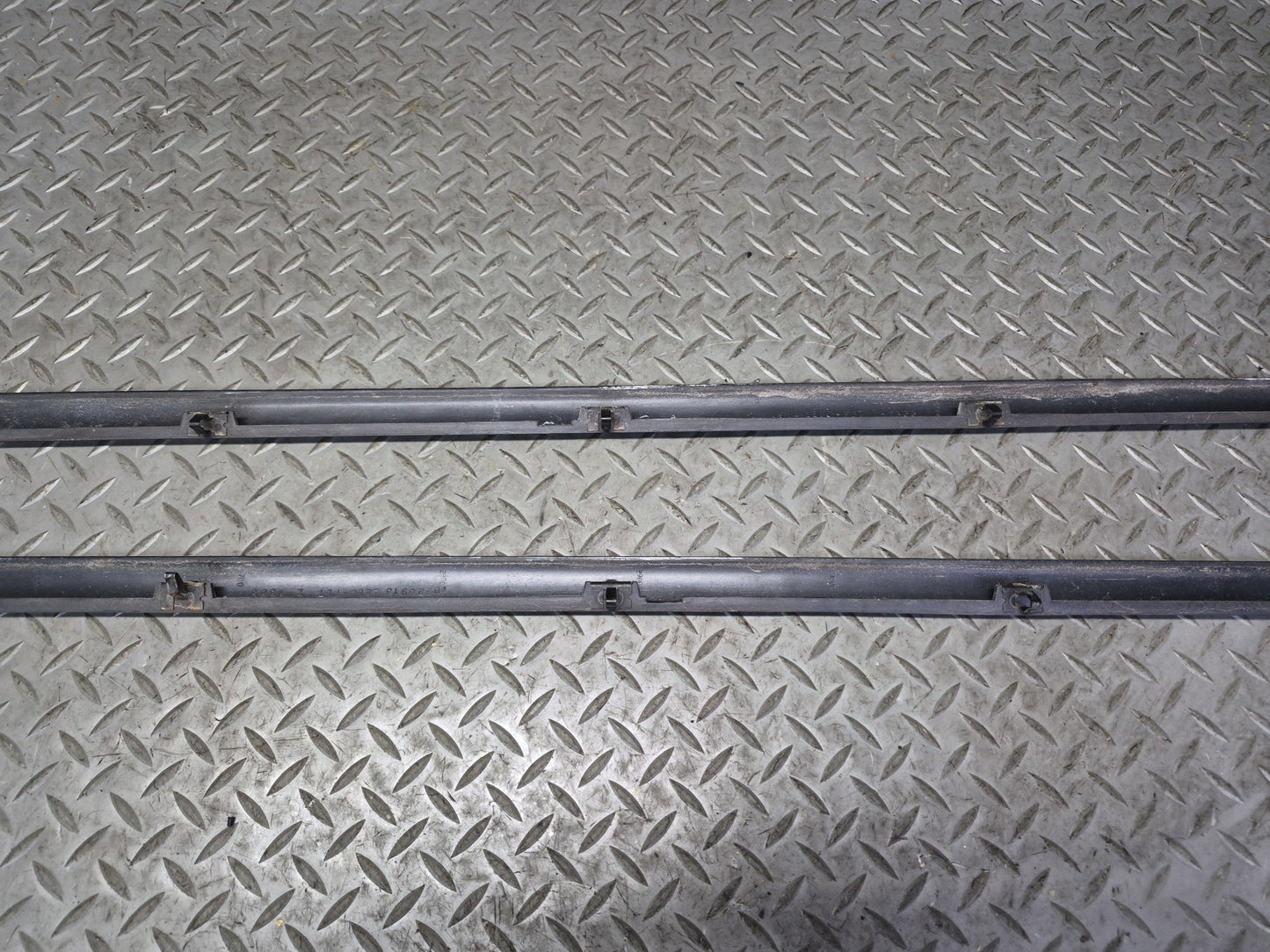 91-96 Chevrolet Corvette C4 Set of 2 Left & Right Door Trim Molding Cover OEM
