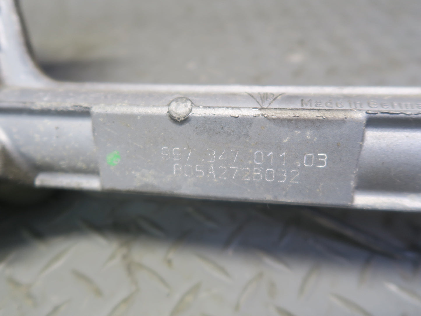2005-2012 Porsche Boxster 987 Rear Bumper Impact Reinforcement Bar Assembly