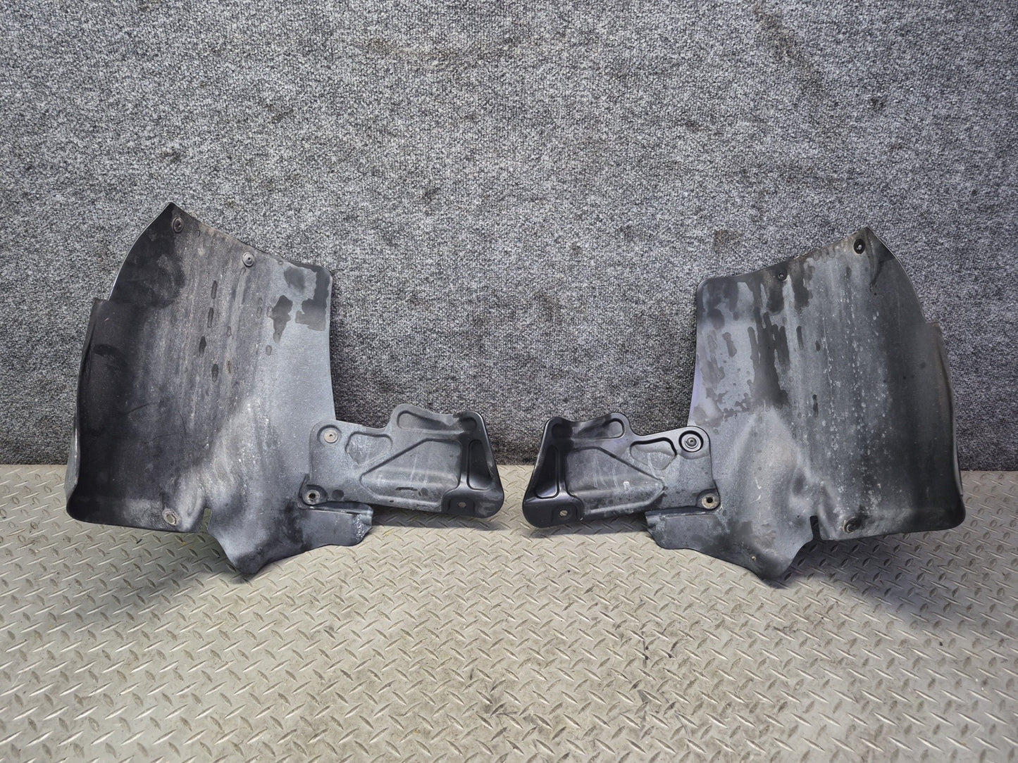 2005-2012 Porsche Boxster 987 Rear Left & Right Fender Liner Splash Shield Set