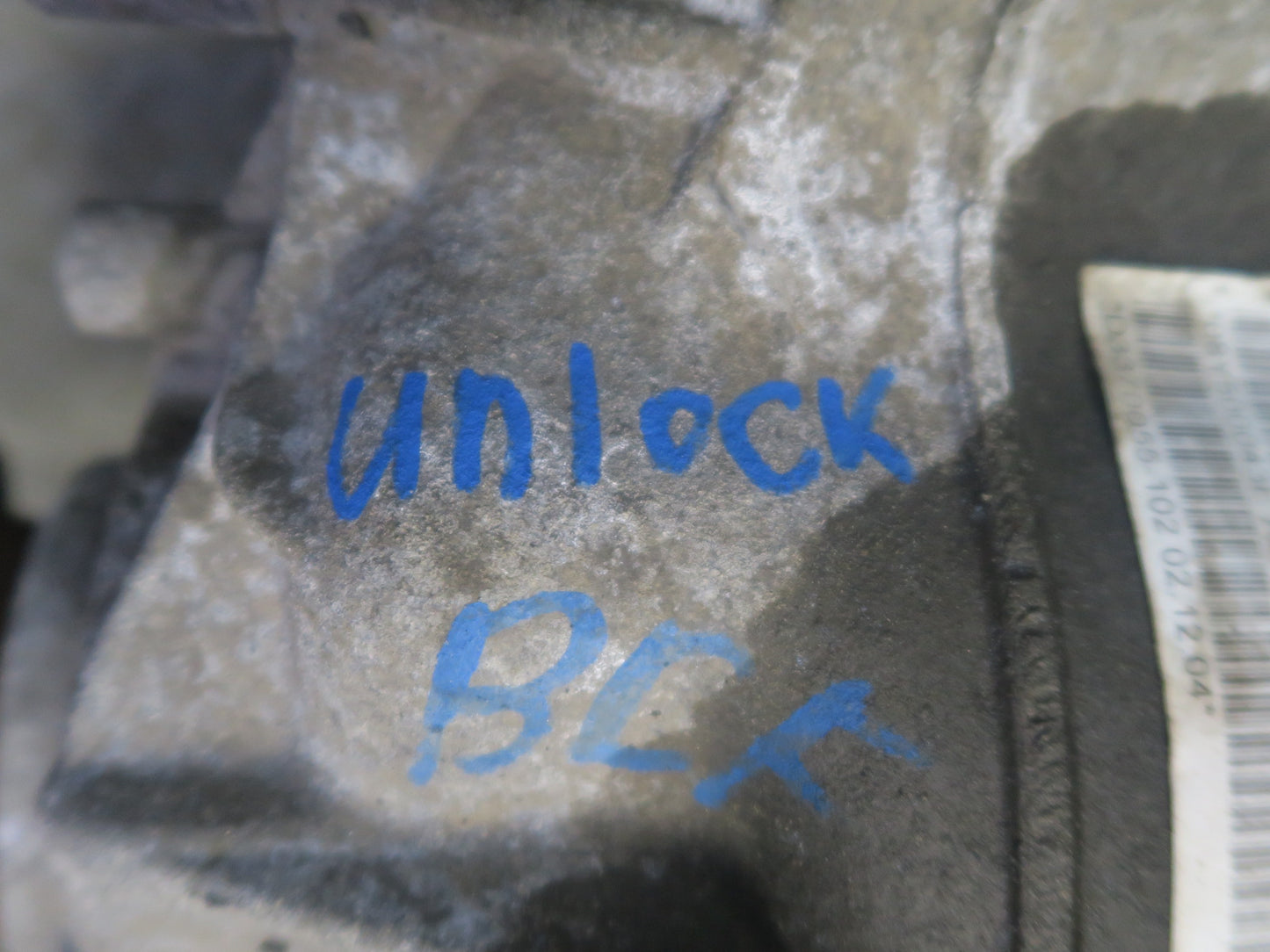 03-12 Bentley Continental GT GTC AWD Rear Differential Carrier 3.52 Ratio 49k