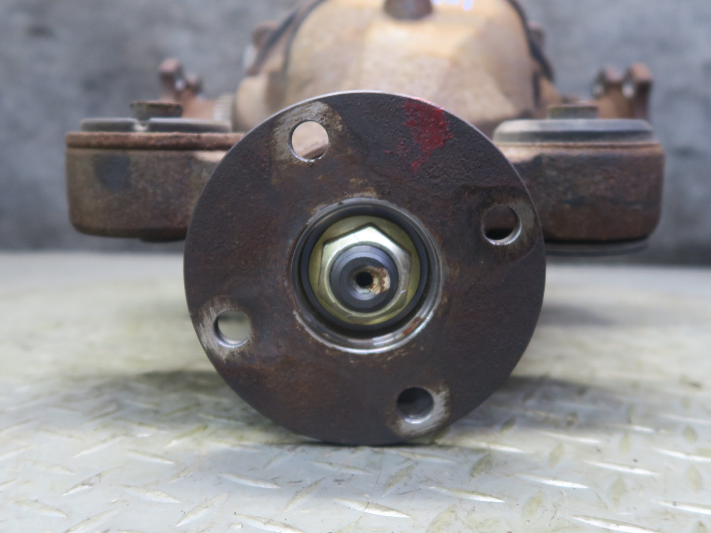 04-09 Nissan 350Z Z33 Convert M/T Rear Differential Carrier 3.54 Ratio LSD OEM
