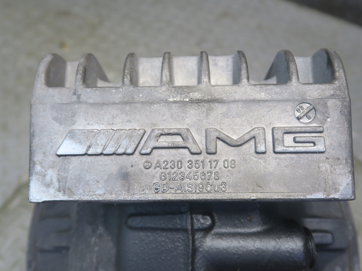 03-08 Mercedes R230 SL55 AMG Rear Differential Carrier 2.82 Ratio OEM