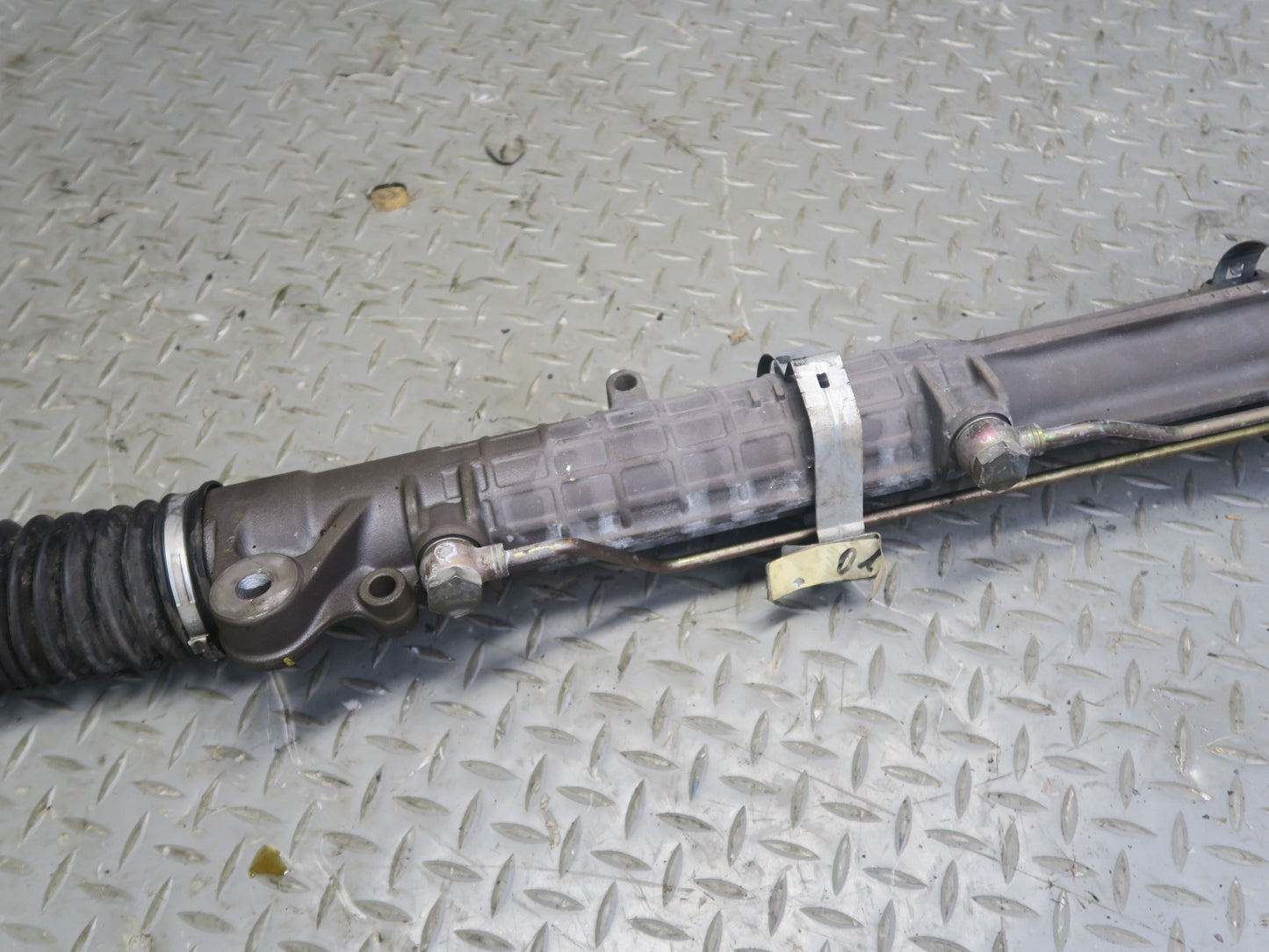 03-10 Bentley Continental GT GTC Power Steering Rack & Pinion 3W1422062B 49k