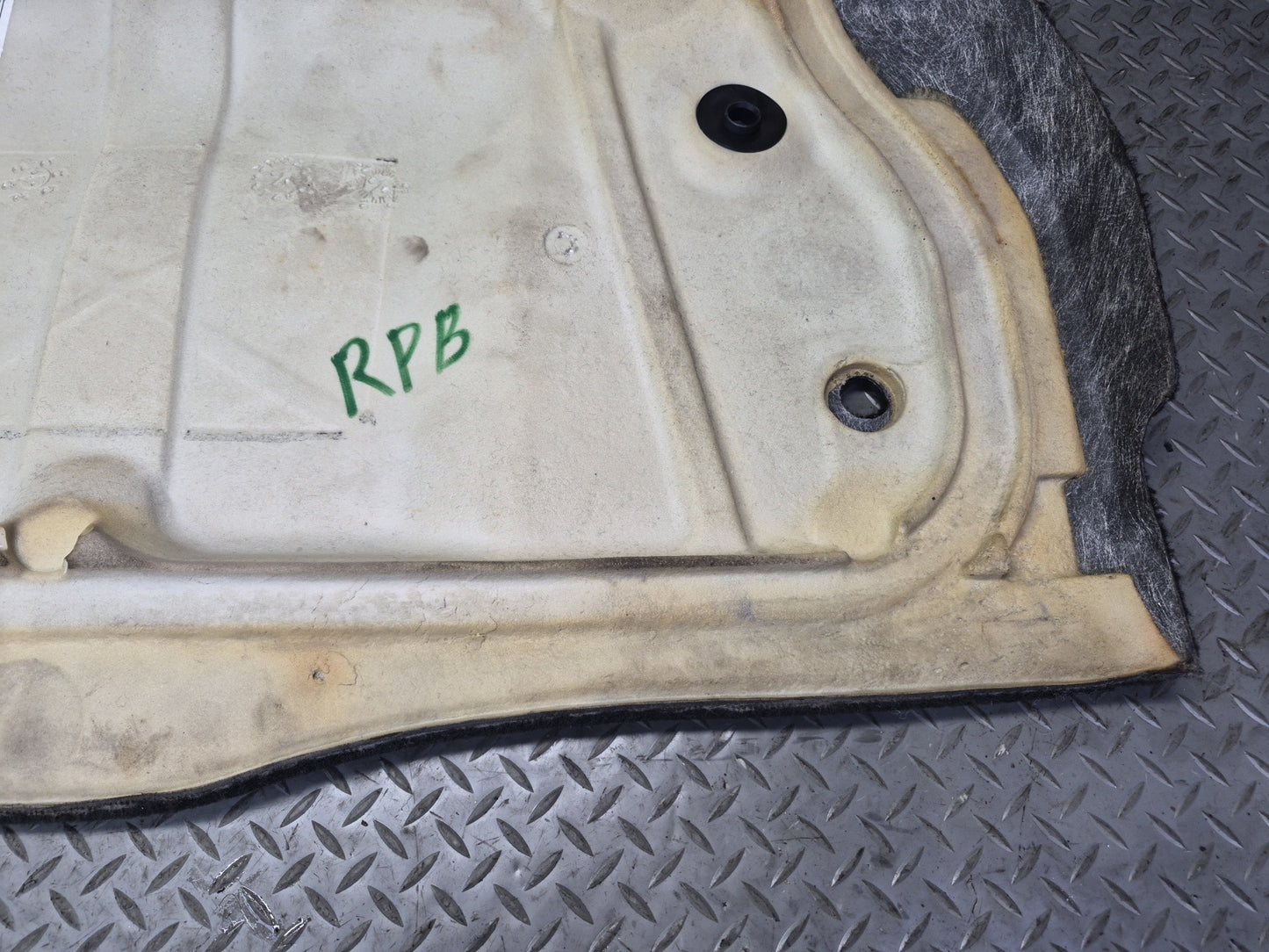 2005-2012 Porsche Boxster 987 Rear Engine Cover Carpet Trim Lining