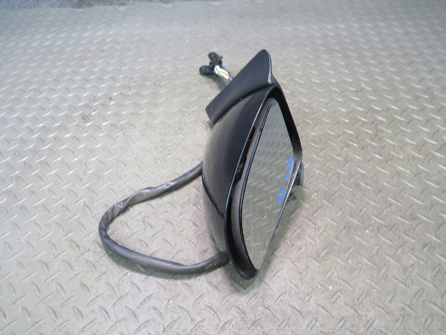 88-96 Chevrolet Corvette C4 Left Exterior Heated Side View Mirror Black OEM
