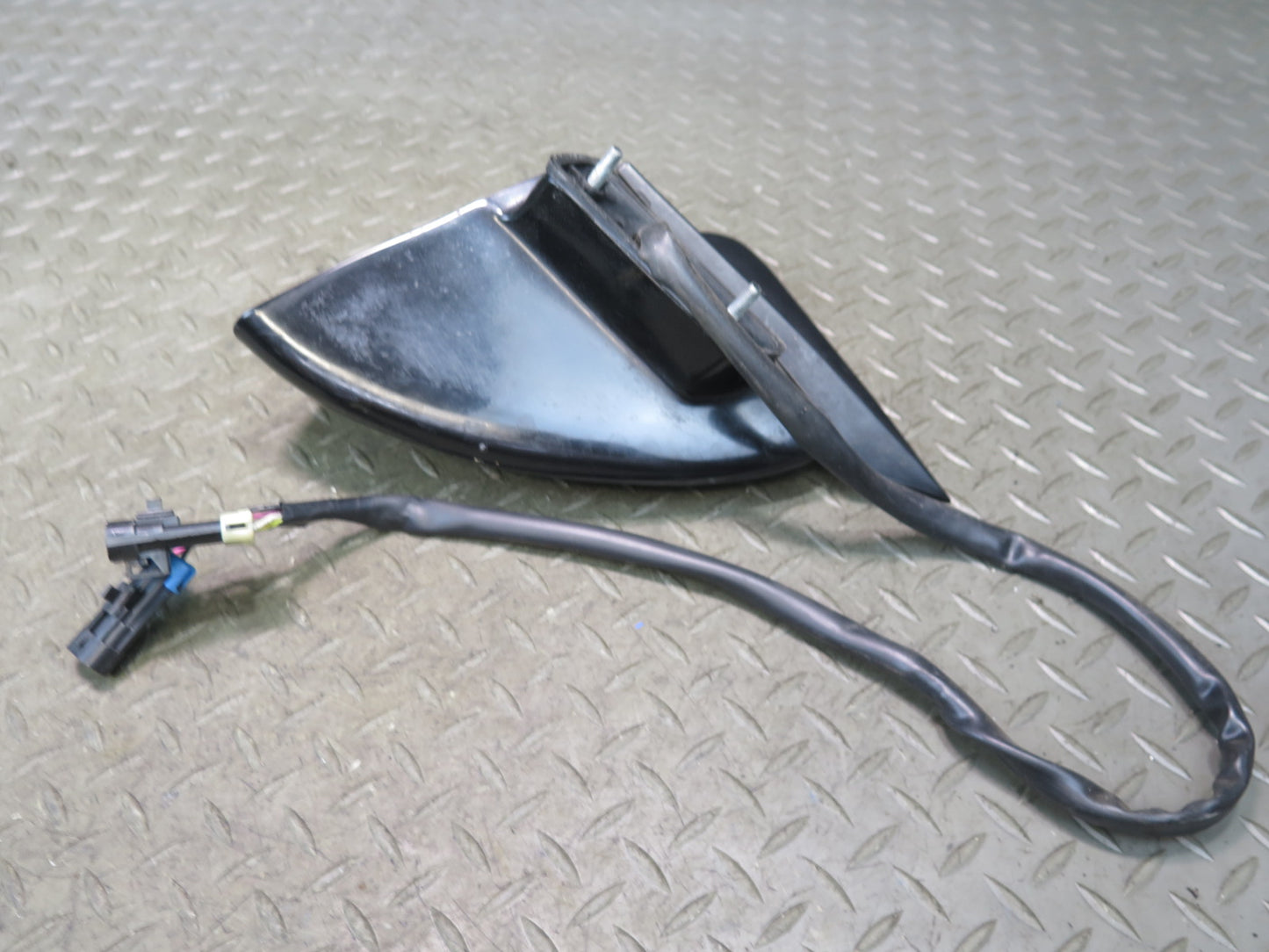 88-96 Chevrolet Corvette C4 Left Exterior Heated Side View Mirror Black OEM