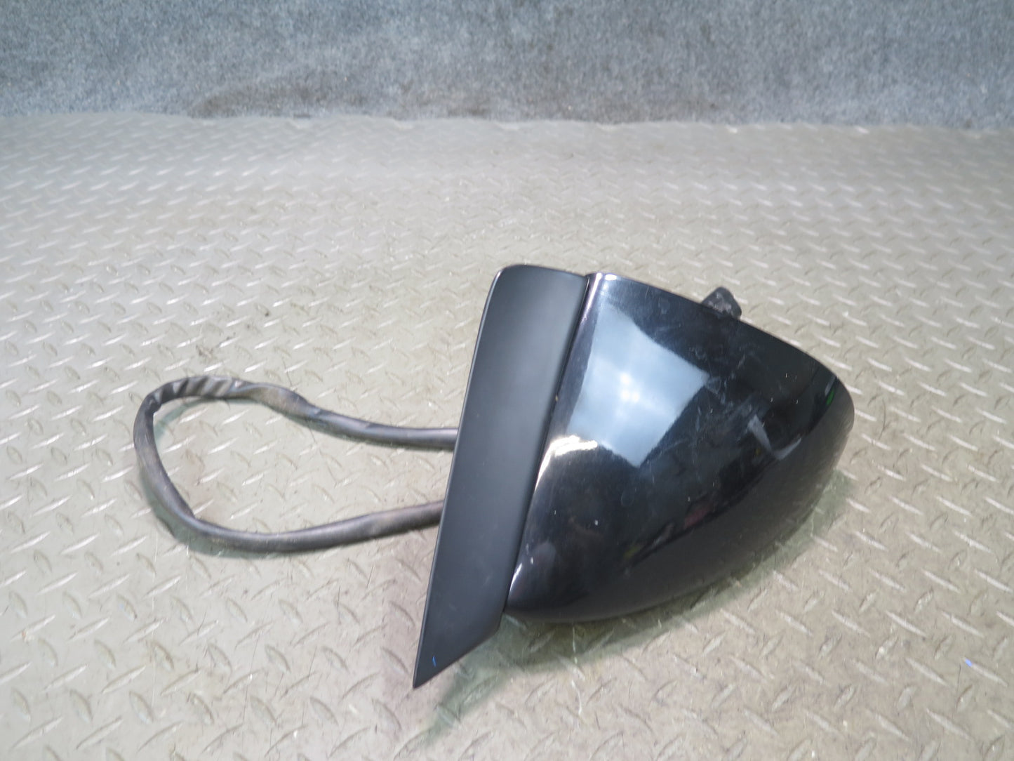 88-96 Chevrolet Corvette C4 Left Exterior Heated Side View Mirror Black OEM