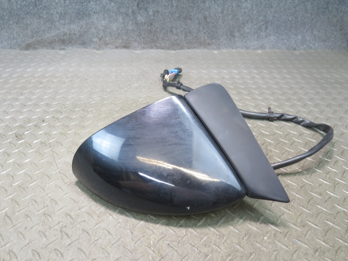 88-96 Chevrolet Corvette C4 Right Exterior Heated Side View Mirror Black OEM