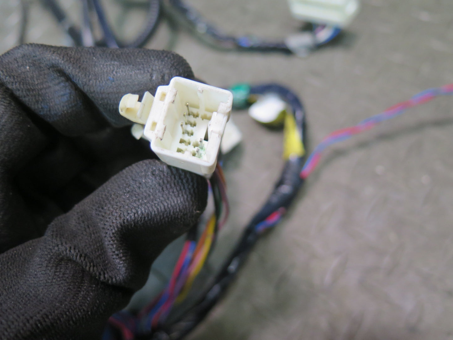 2006 Nissan Z33 350Z Set of 2 Left & Right Door Wire Wiring Harness OEM