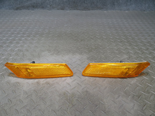 2005-2008 Porsche Boxster 987 Front Left & Right Side Bumper Marker Light Set