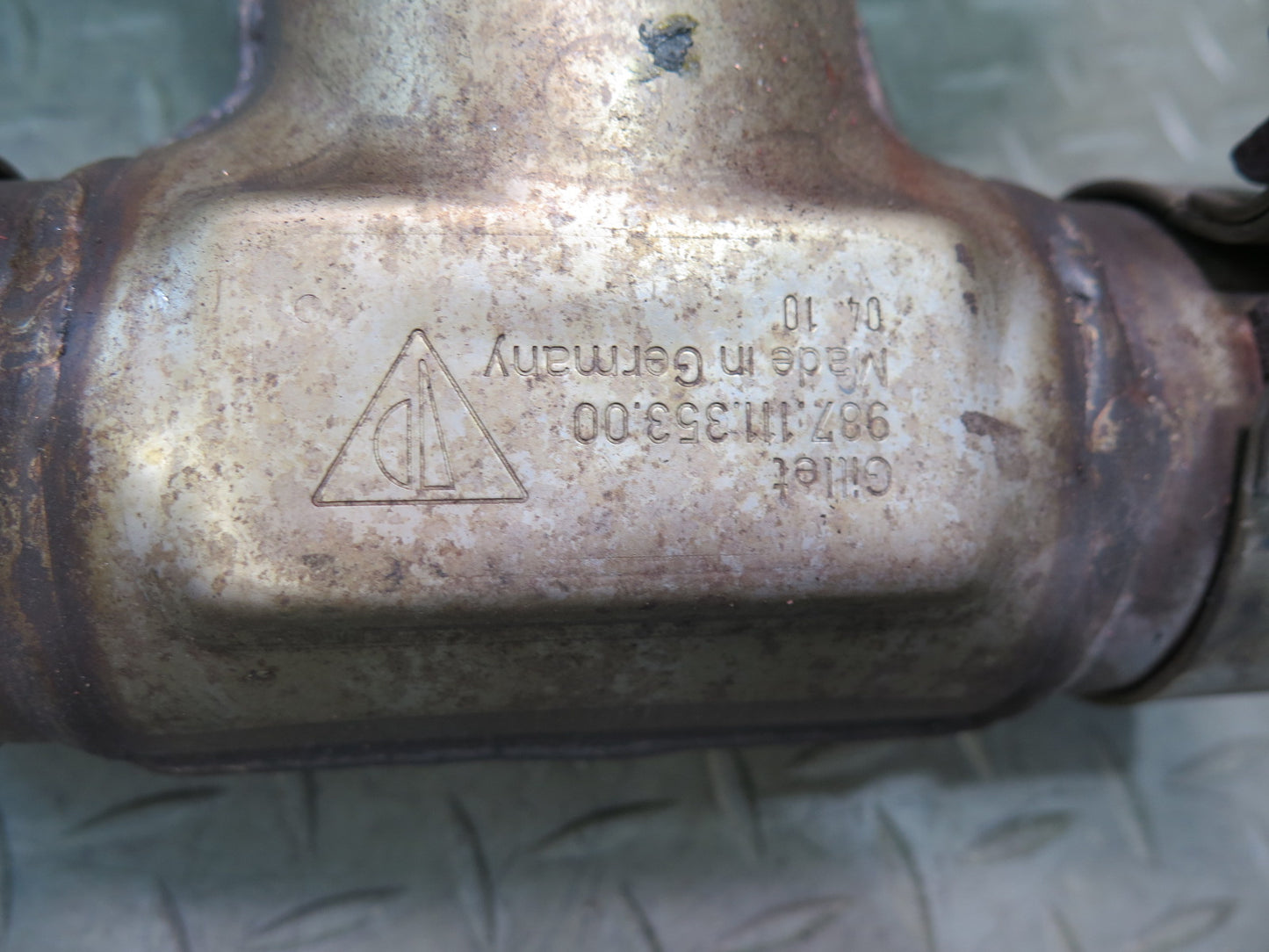 2005-2008 Porsche Boxster 987 2.7L Rear Exhaust Muffler Tip Pipe