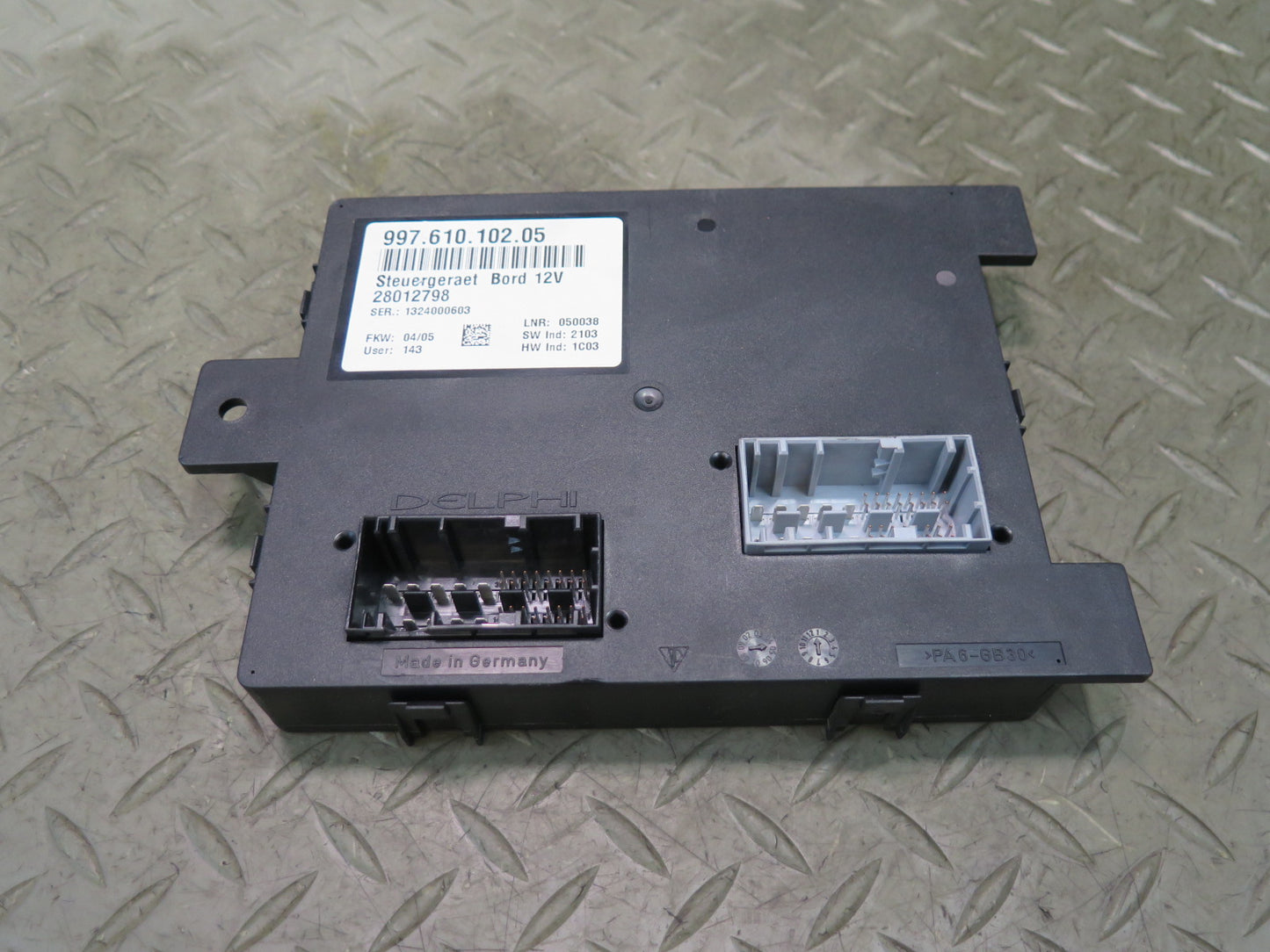 2005-2012 Porsche Boxster 987 Gateway Body Control Module Unit
