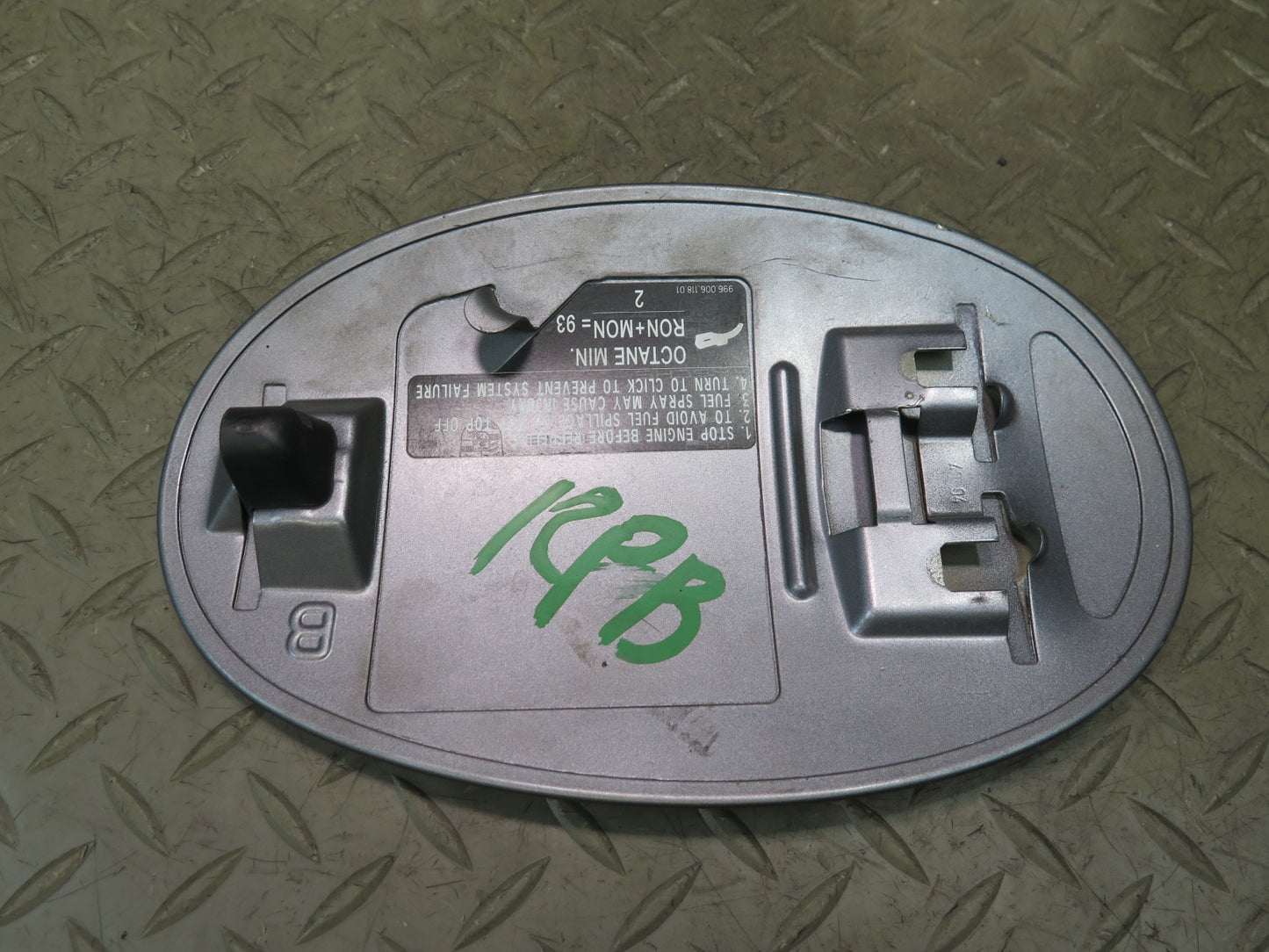 2005-2012 Porsche Boxster 987 Fuel Gas Tank Filler Cover Door Lid Gray