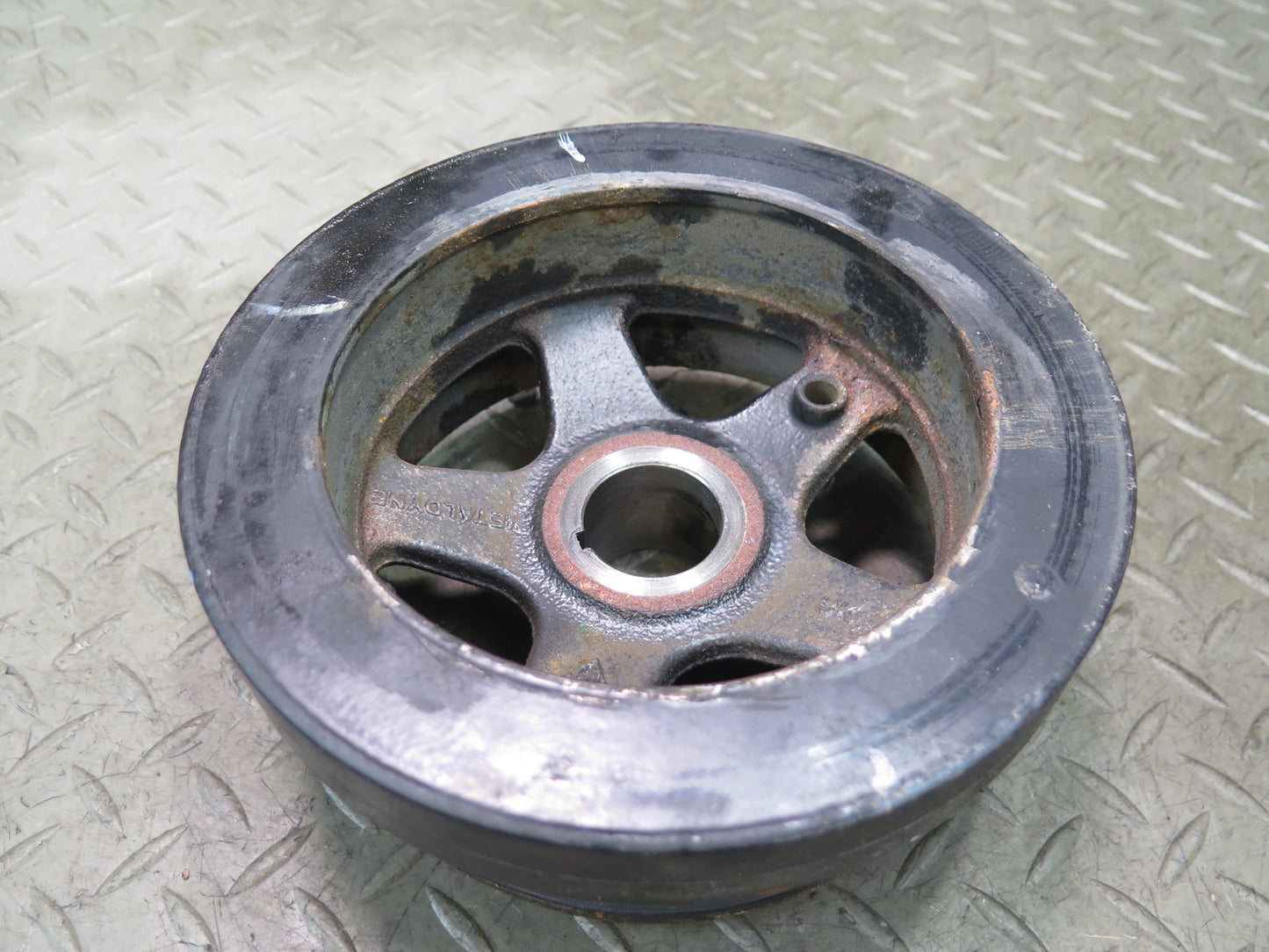 2015-2018 Porsche Cayenne 958 4.8L Engine Crankshaft Pulley Harmonic Balancer