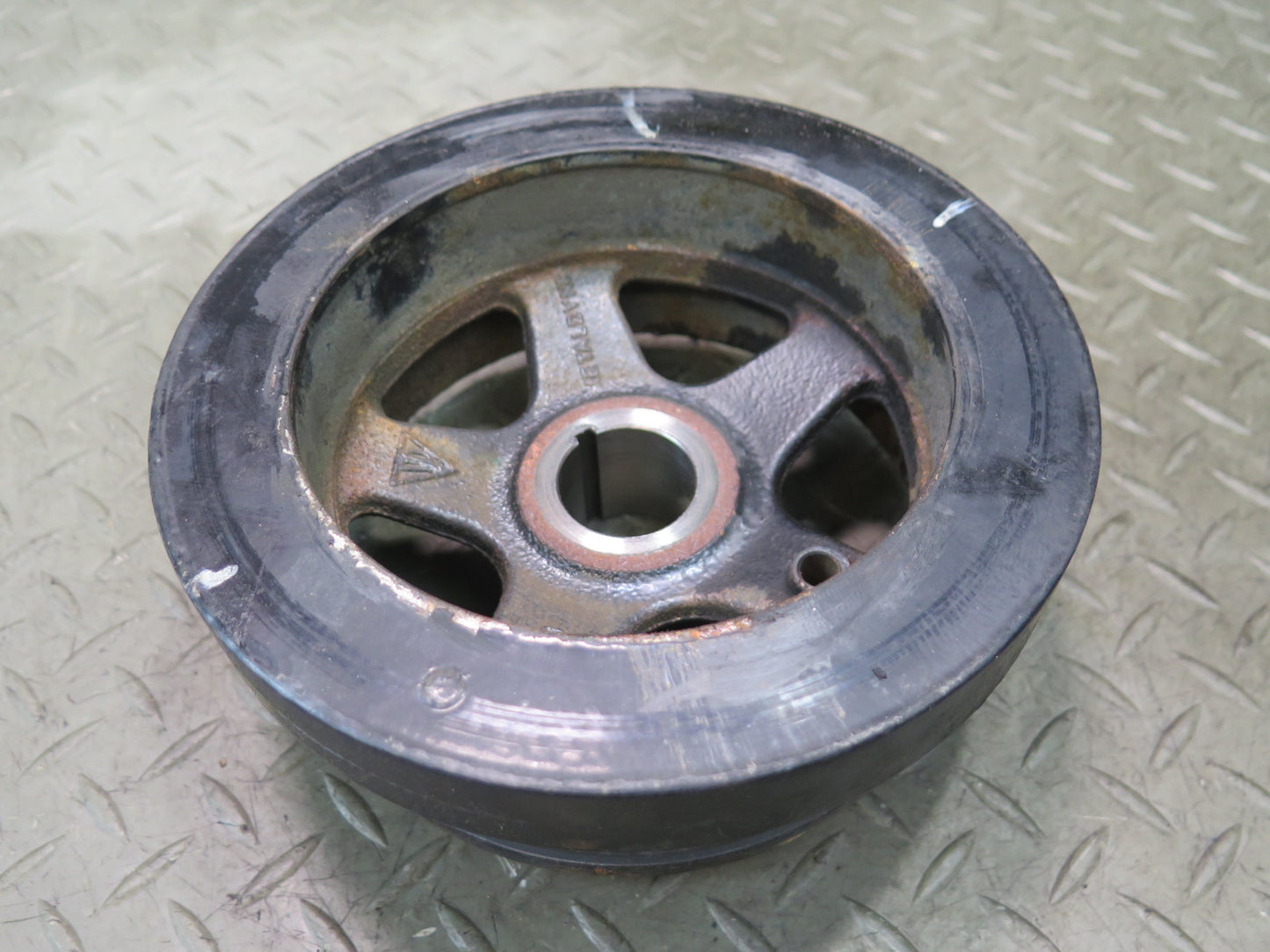 2015-2018 Porsche Cayenne 958 4.8L Engine Crankshaft Pulley Harmonic Balancer