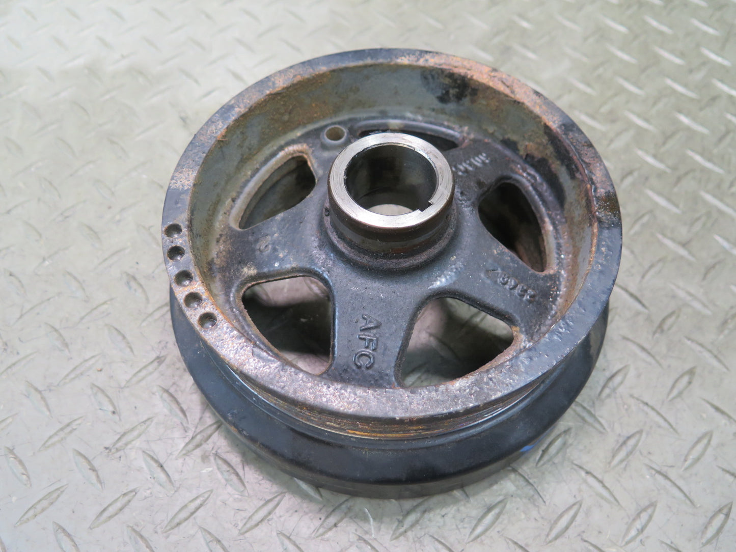 2015-2018 Porsche Cayenne 958 4.8L Engine Crankshaft Pulley Harmonic Balancer
