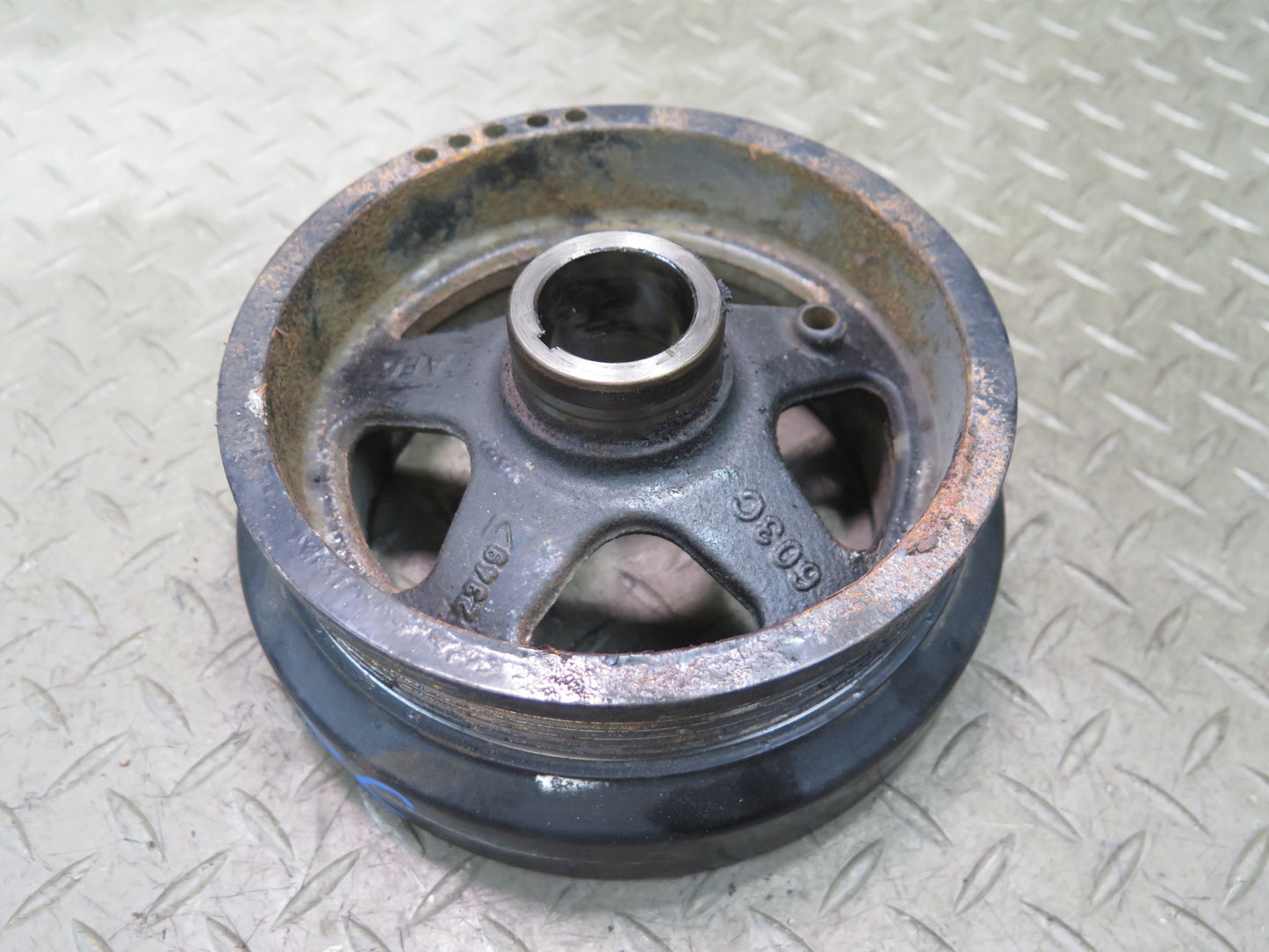 2015-2018 Porsche Cayenne 958 4.8L Engine Crankshaft Pulley Harmonic Balancer