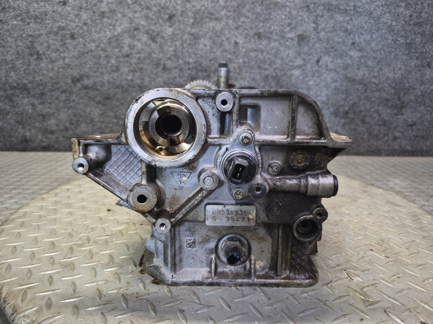 13-14 Porsche Cayenne 958 GTS 4.8L M48.02 Engine Right Cylinder Head w Camshafts