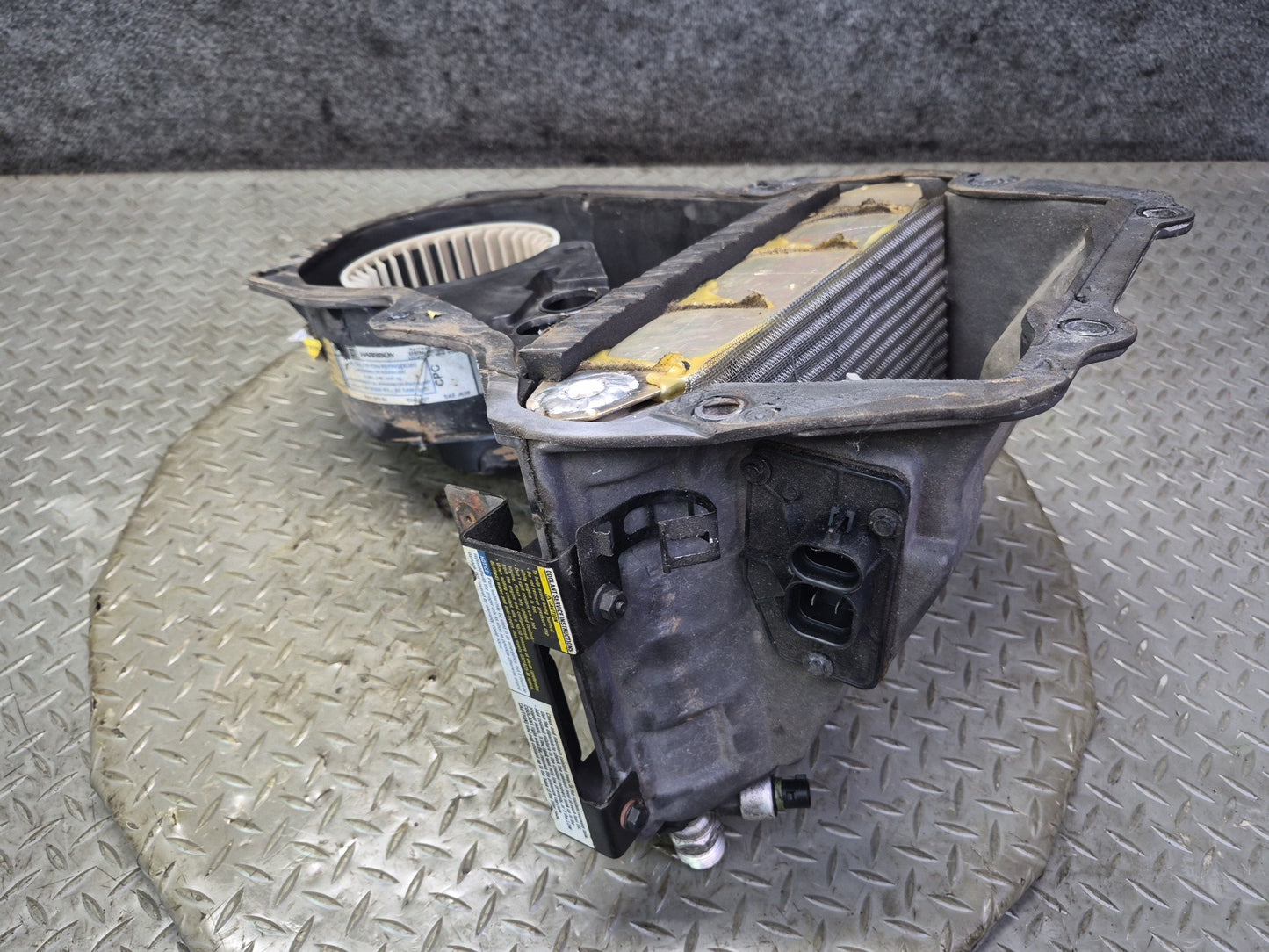 94-96 Chevrolet Corvette C4 Hvac A/C Evaporator Blower Motor Climate Box OEM
