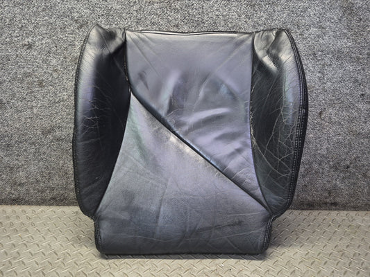 94-96 Chevrolet Corvette C4 Front Left Seat Lower Leather Cushion Black OEM