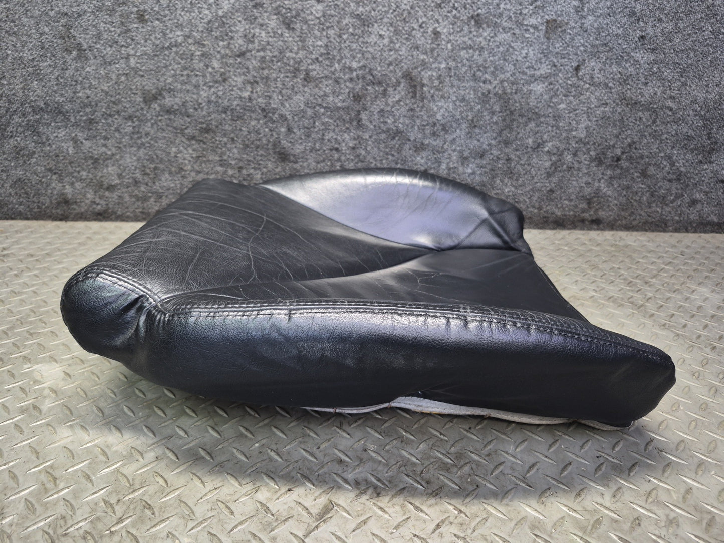 94-96 Chevrolet Corvette C4 Front Left Seat Lower Leather Cushion Black OEM