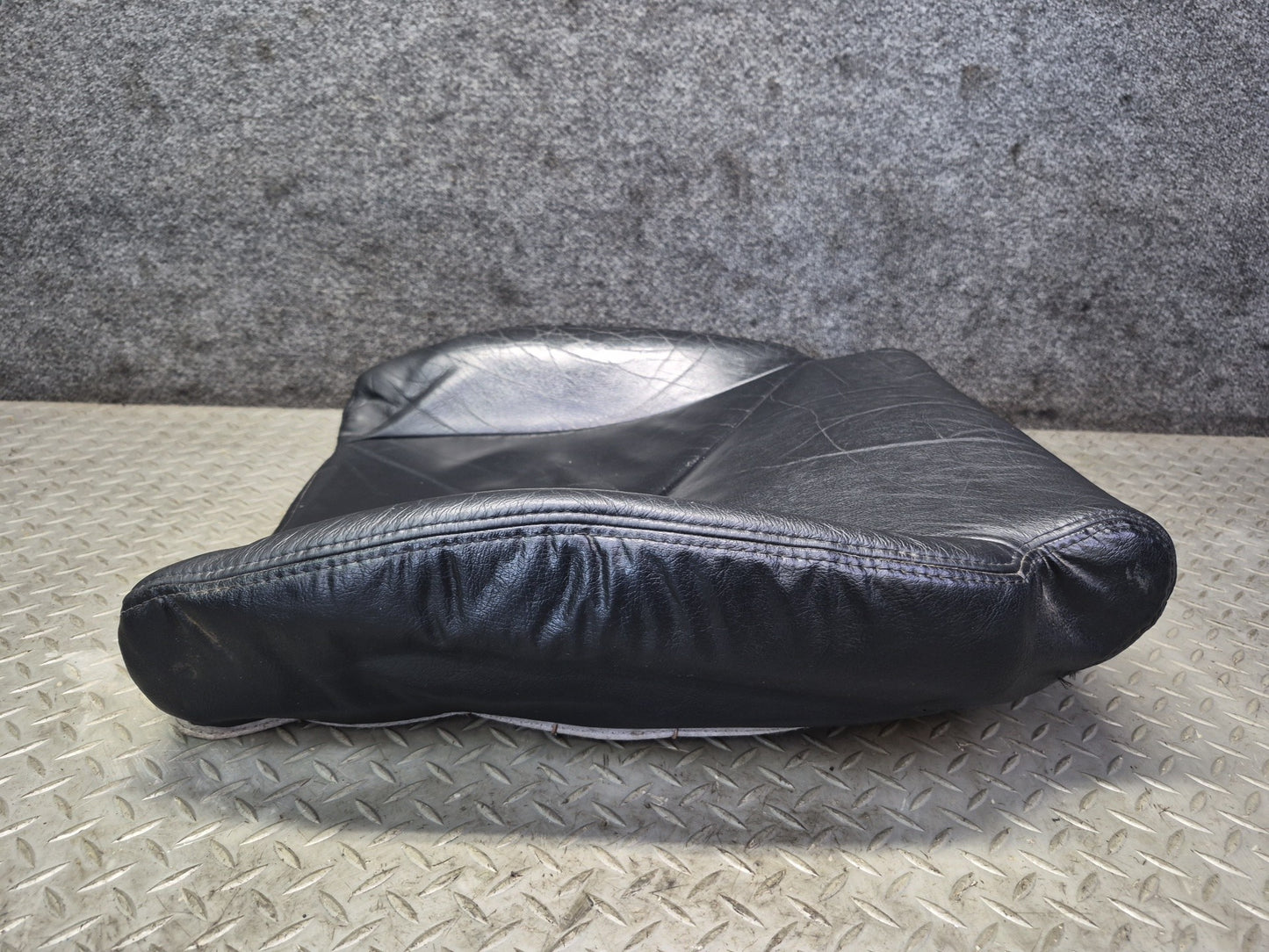 94-96 Chevrolet Corvette C4 Front Left Seat Lower Leather Cushion Black OEM