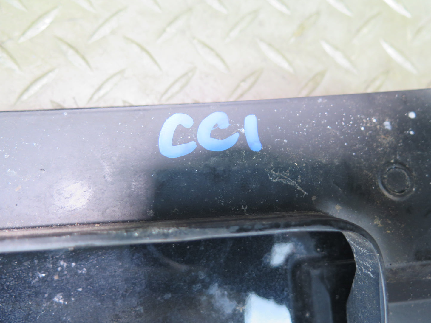 86-95 Chevrolet Corvette C4 Fuel Door Lid Cover w Emblem Logo OEM