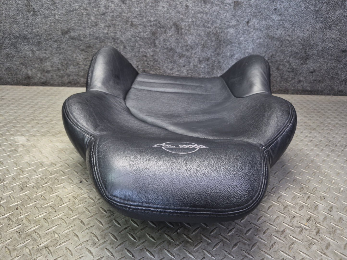 94-96 Chevrolet Corvette C4 Front Right Sport Seat Upper Leather Cushion OEM