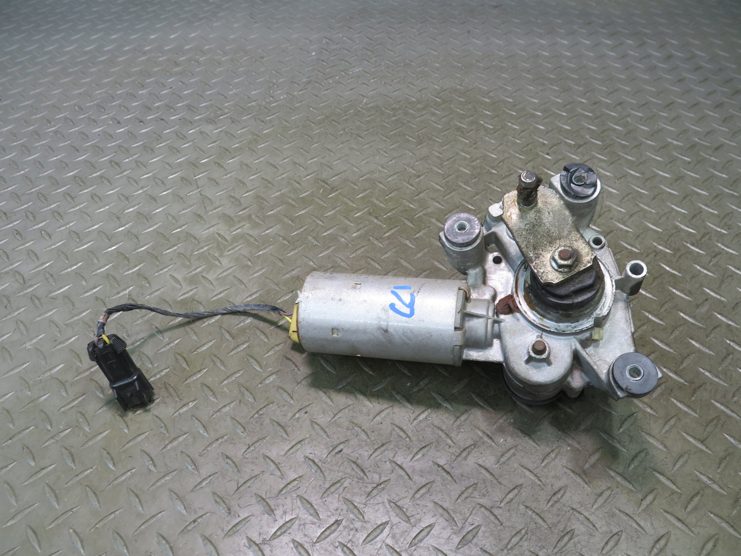 84-96 Chevrolet Corvette C4 Windshield Wiper Transmission Linkage w Motor OEM