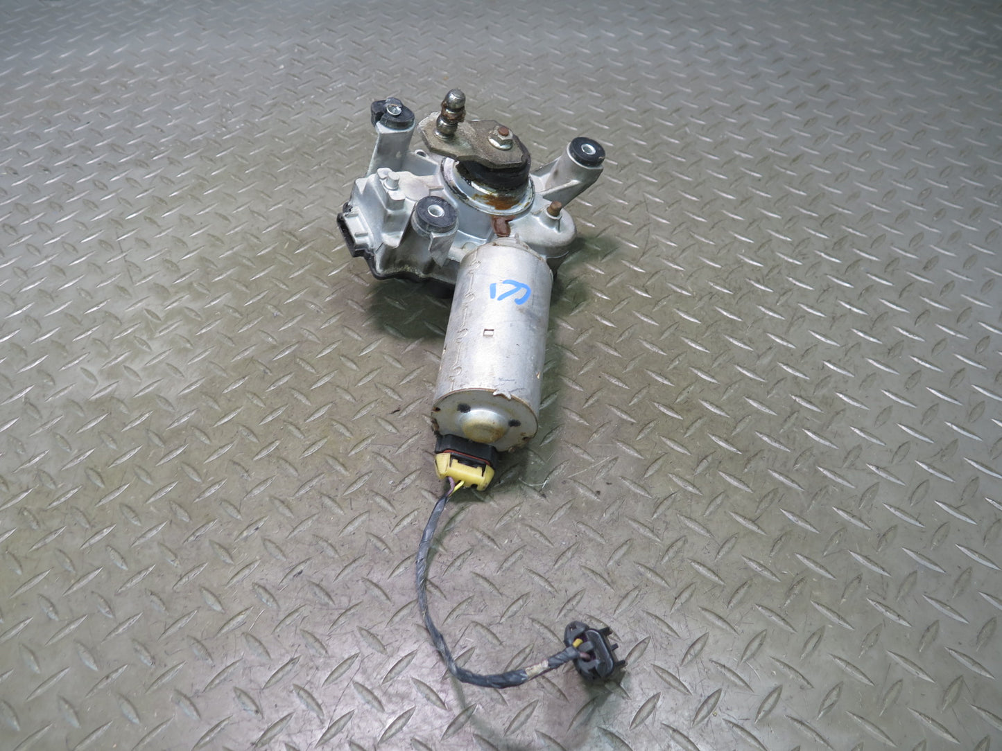 84-96 Chevrolet Corvette C4 Windshield Wiper Transmission Linkage w Motor OEM
