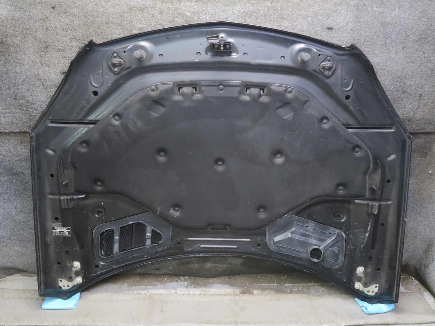 2012-2015 Mercedes W166 Ml-class Front Hood Bonnet Shell Panel Black