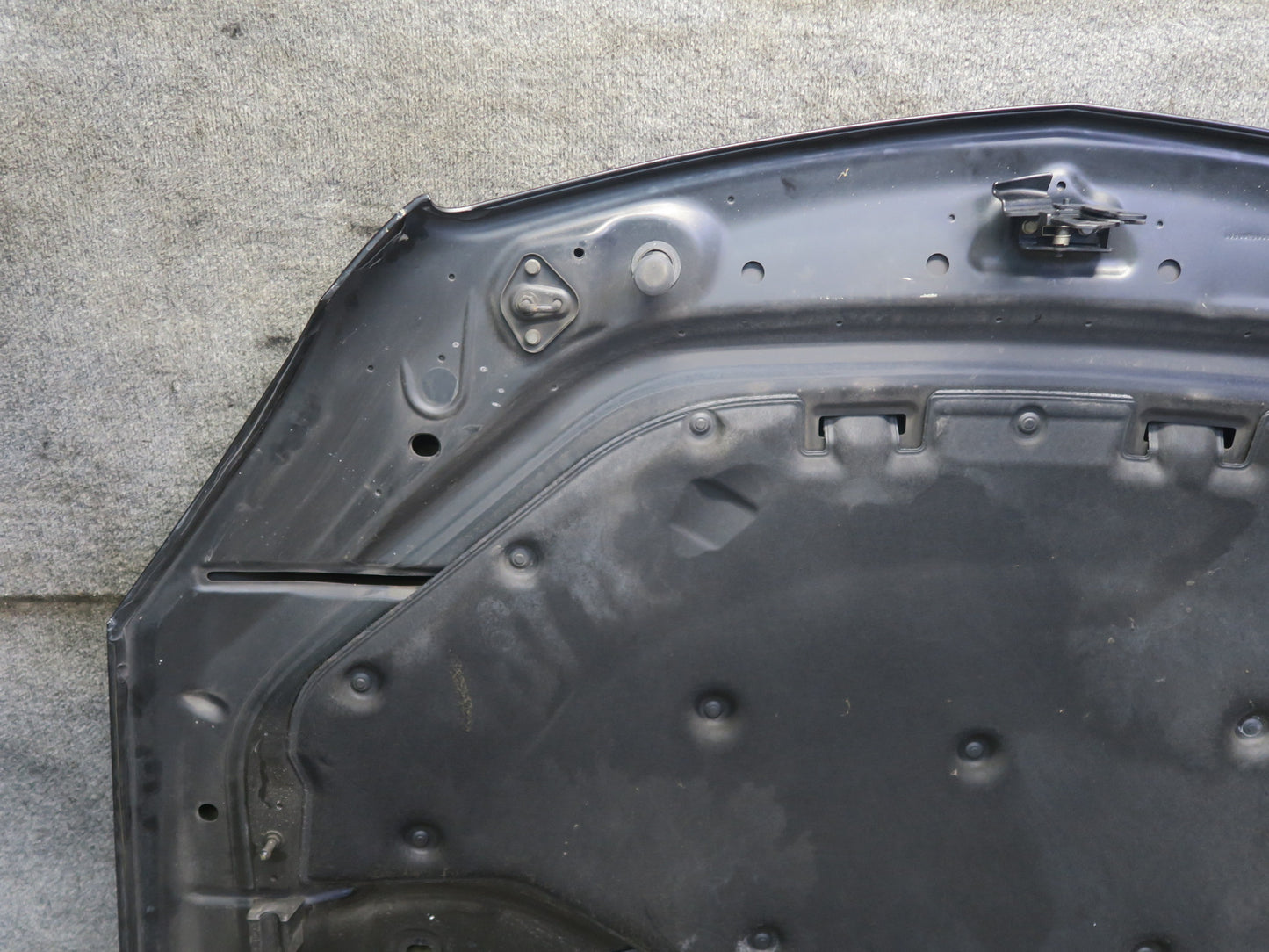 2012-2015 Mercedes W166 Ml-class Front Hood Bonnet Shell Panel Black