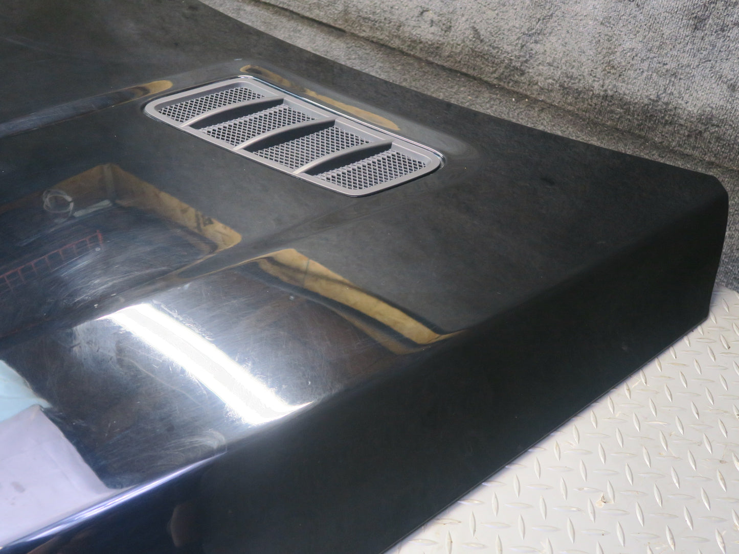 2012-2015 Mercedes W166 Ml-class Front Hood Bonnet Shell Panel Black