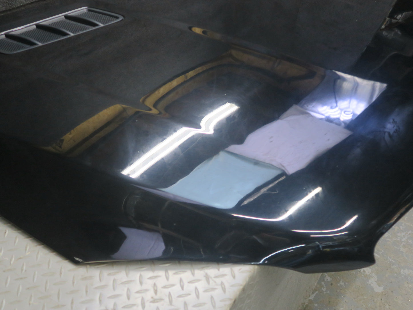 2012-2015 Mercedes W166 Ml-class Front Hood Bonnet Shell Panel Black