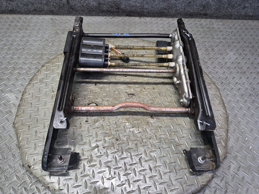 90-96 Chevrolet Corvette C4 Front Left Seat Lower Frame Track Rail w Motors OEM