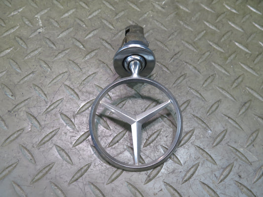 86-91 Mercedes W126 Front Hood Emblem Logo Star Badge OEM