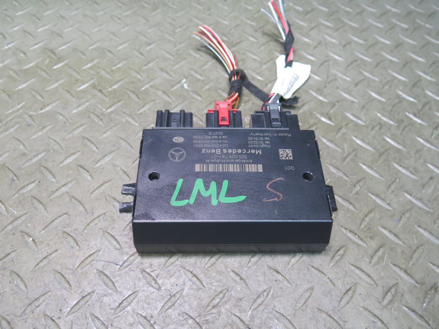 2012-2015 Mercedes X166 W166 Ml-class Trailer Hitch TOW Towing Control Module
