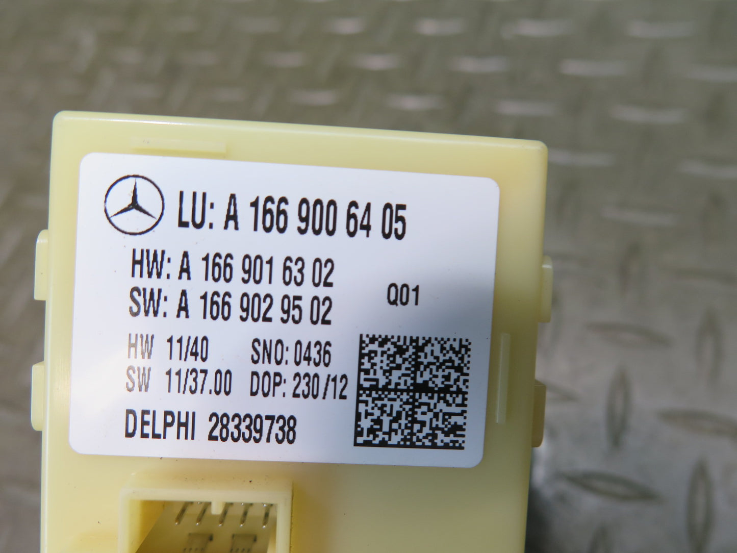 2012-2015 Mercedes X166 W166 Ml-class Rear Trunk Lid Tailgate Control Module