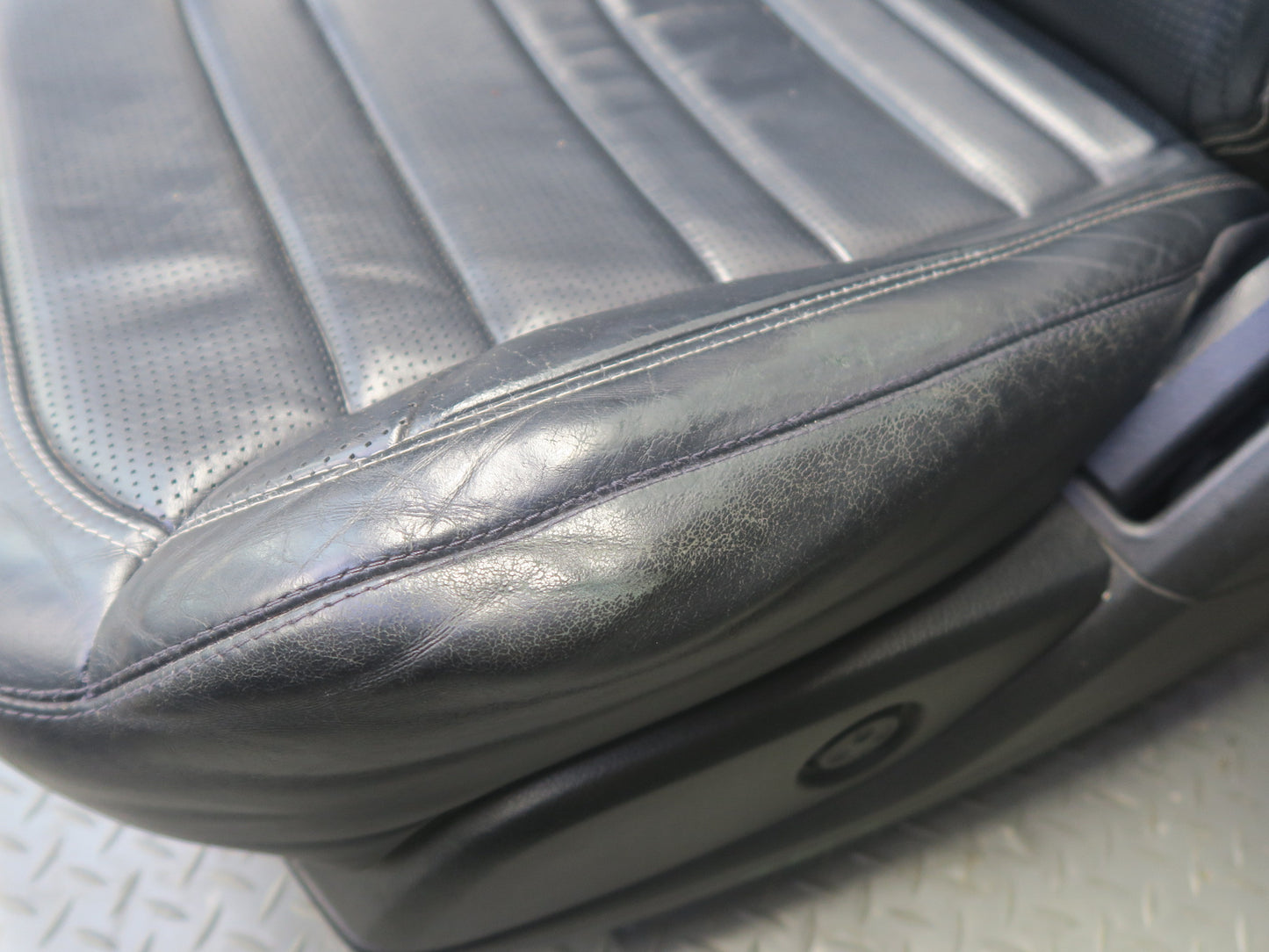 12-15 Mercedes W166 ML AMG Front & Rear Leather Sport Seat Black Anthracite Set