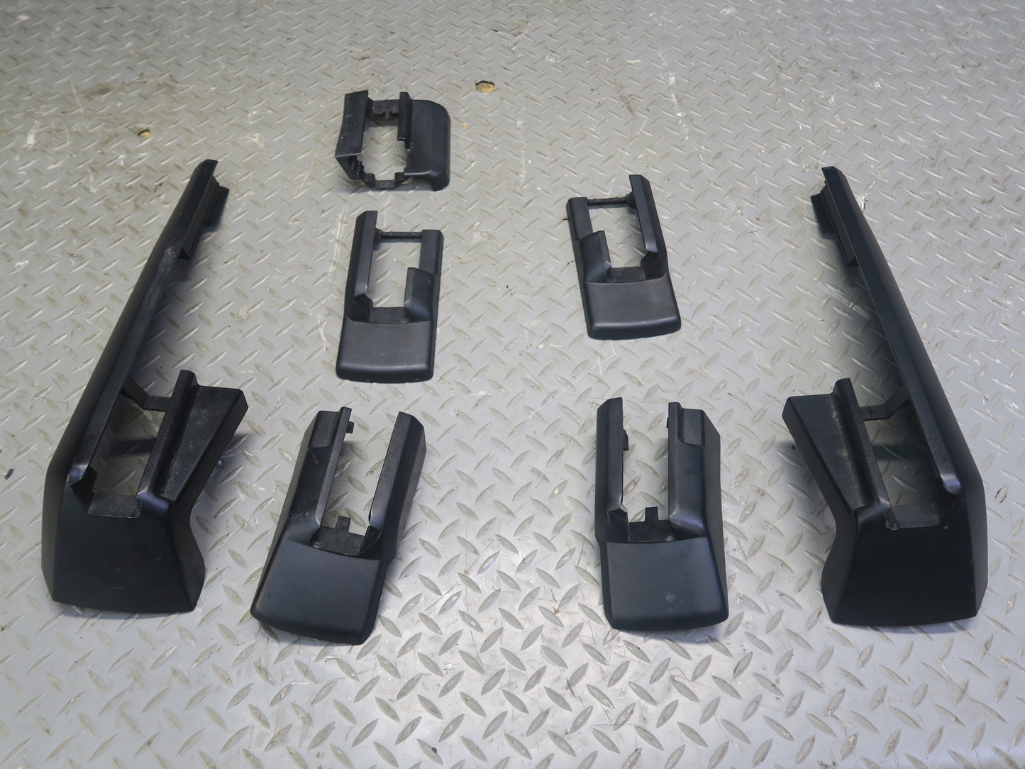 12-15 Mercedes W166 ML AMG Front & Rear Leather Sport Seat Black Anthracite Set