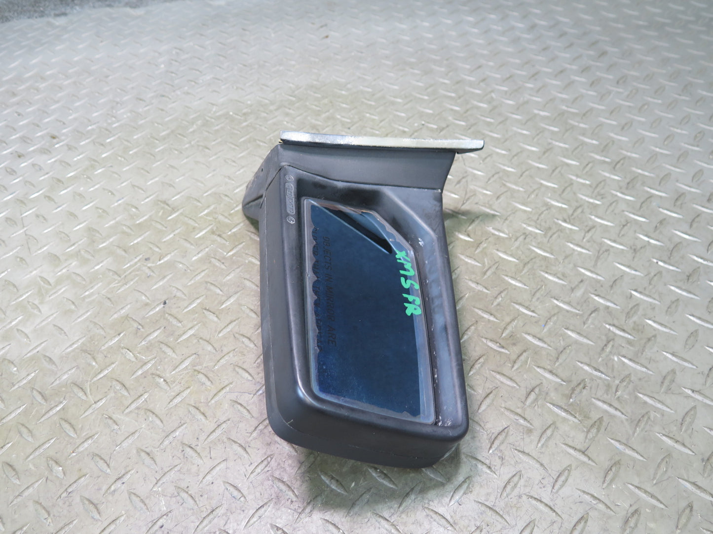 86-91 Mercedes W126 Right Door Exterior Side View Mirror Glass Discoloration