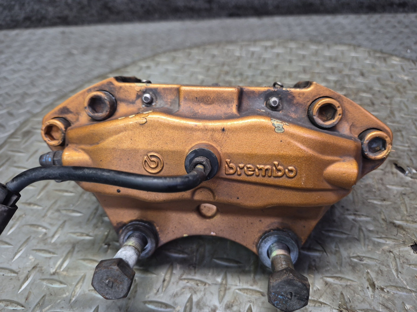 06-09 Nissan 350Z Z33 Convertible Front Left Right Brembo Brake Caliper Set OEM