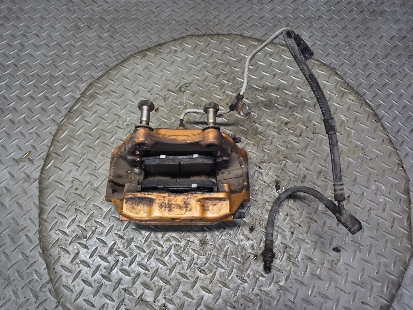 06-09 Nissan 350Z Z33 Convertible Front Left Right Brembo Brake Caliper Set OEM